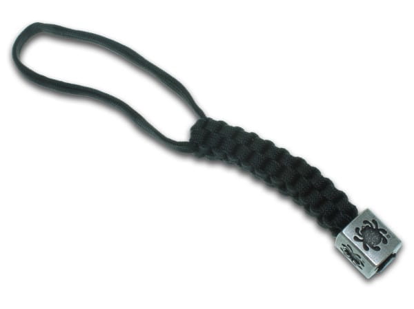 Pewter Spyder Bead Lanyard