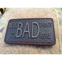 WE DO BAD THINGS ... Insider Patch, blackops, JTG 3D Rubber Patch
