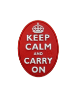 Keep Calm and Carry on JTG Patch