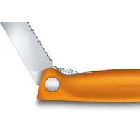 Swiss Classic faltbares Gemüsemesser 11 cm orange