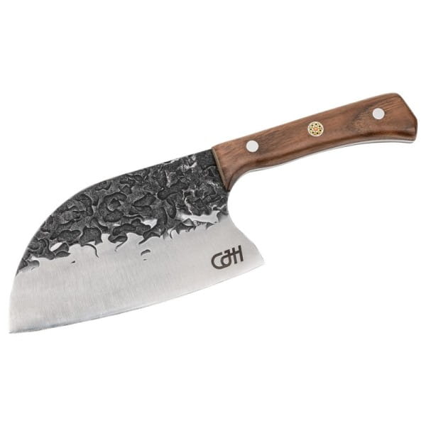 CJH Outdoor Koch- und Hackmesser Walnussholz