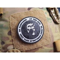 AT THE END Patch, special edition / 3D Rubber Patch