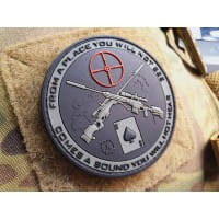 JTG Sniper Patch, steingrau-olive / JTG 3D Rubber Patch