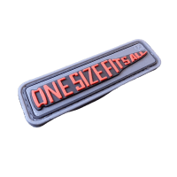One Size Fits All Patch JTG 3D Rubber Patch One Size Fits All Patch JTG 3D Rubber Patch