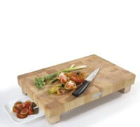 Hackblock hell Stirnholz 45 x 30 x 8,5 cm