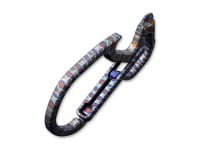 Click Flamed Titanium