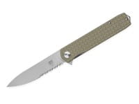 Medium Cayden Tan Drop Serrated