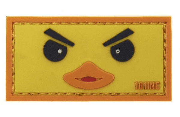 Duckface yellow Patch / Patch 3D PVC