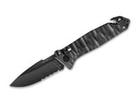 C.A.C. S200 PA6 Textured Black Serrated