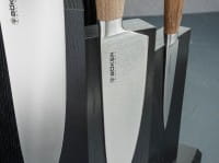 Messerblock Circle Black