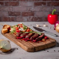 Griff-/Servierbrett Akazie 46 x 18 cm