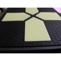 Big RedCross Medic Patch, 100mm, gid / JTG 3D Rubber Patch