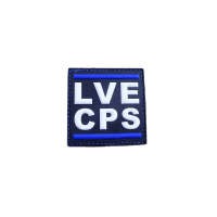 JTG LVE CPS / LOVE COPS Patch thin blue line Patch / JTG 3D Rubber Patch