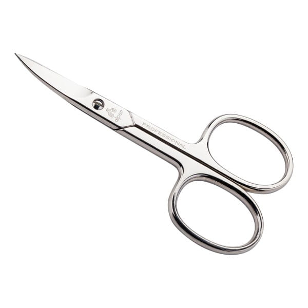 Nagelschere vernickelt gebogen 9.0 cm