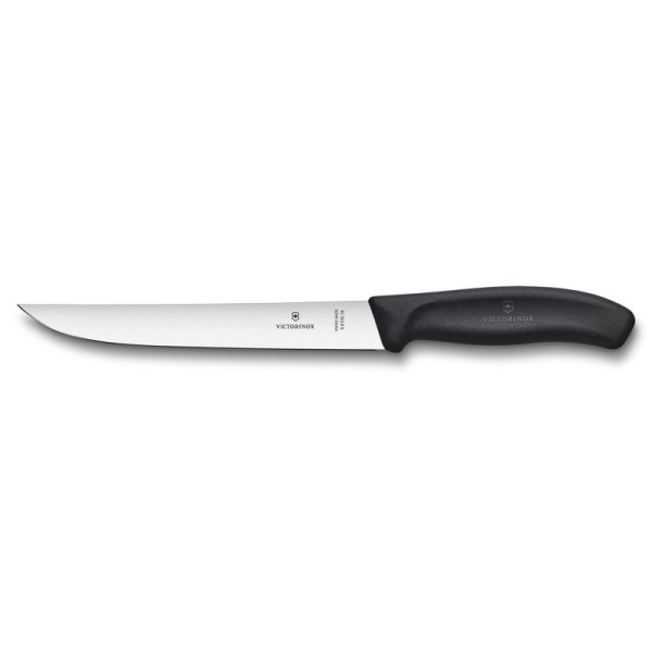 Swiss Classic Tranchiermesser 18 cm schwarz