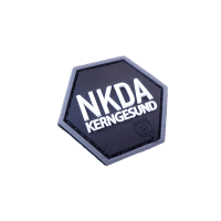 NKDA KERNGESUND, Hexagon Patch, swat, JTG 3D Rubber Patch, HexPatch