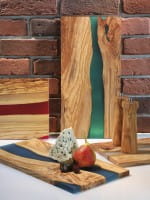 Servierbrett Olive transparent 45×22×1,5 cm-Copy-Copy