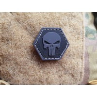 Punisher “YOU ARE NOT ALONE” Patch, blackops, Hexagon Patch, 3D Rubber Patch