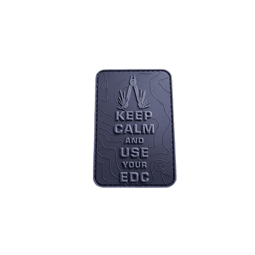 Keep Calm and use your EDC Patch, blackops, 3D Rubber Patch