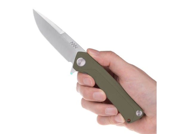 Z100 - Liner Lock G10 Olive Plain Edge