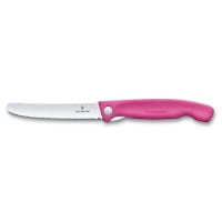 Swiss Classic faltbares Gemüsemesser 11 cm pink