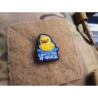 JTG I DON´T GIVE A DUCK micro Patch, fullcolor, JTG 3D Rubber Patch