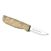 Handmesser BirkenholzGriff NaturlederScheide