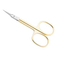 Hautschere vernickelt vergoldet Turmspitze extra 9.0 cm