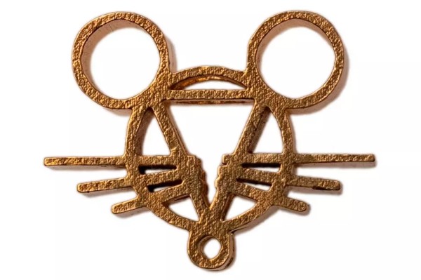 Bronze Lanyard Bead