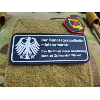 Finger weg von meiner Gear Patch, limited edition / JTG 3D Rubber Patch