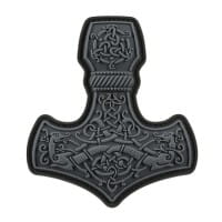 M-Tac Mjölnir Large Patch, grey, 3d Rubber Patch
