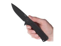 Z100-BB G10 Black Plain Edge