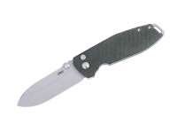 Squid XM Button Lock Micarta Green