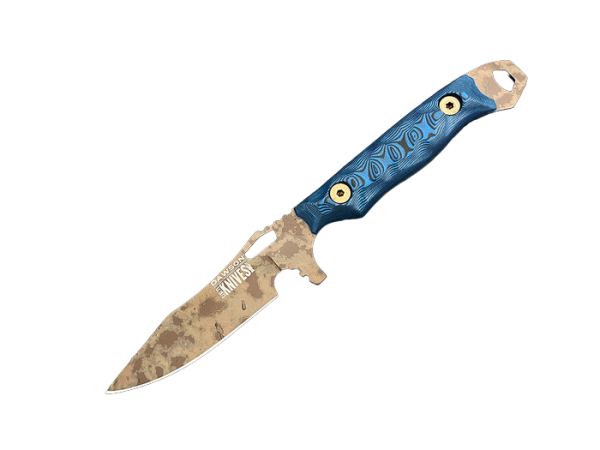 Smuggler Blue/Black Scorched Earth Finish