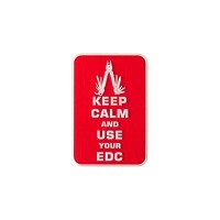 Jtg Keep Calm EDC rubber patch