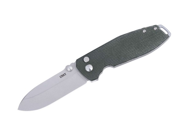 Squid XM Button Lock Micarta Green