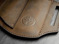 Lederholster ED-Three Braun