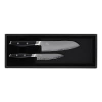 Yaxell MON Geschenk-Set 2-teilig - Santokumesser Klinge 16,5 cm und Universalmesser Klinge 12 cm