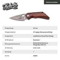Selektion Einhandmesser Eisenholz