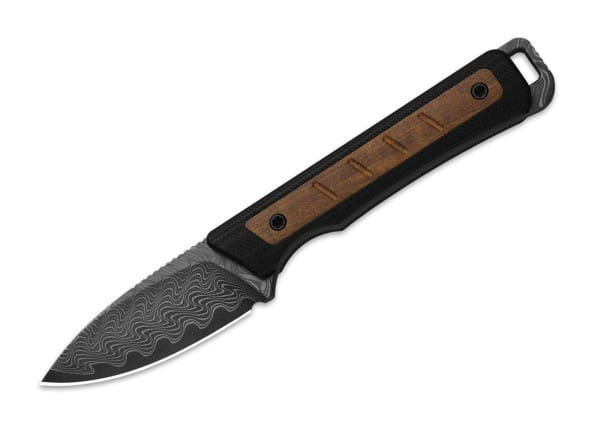 Whiskey Jack Damast Black G10 & Mkuruti