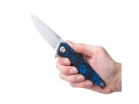 Z300 BB DLC Stonewash/ Glatte Klinge G10 BLUE VELVET
