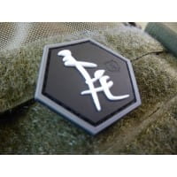 JTG IN ARBEIT oder Faultier auf dem Ast Hexagon Patch swat / JTG 3D Rubber Patch, HexPatch