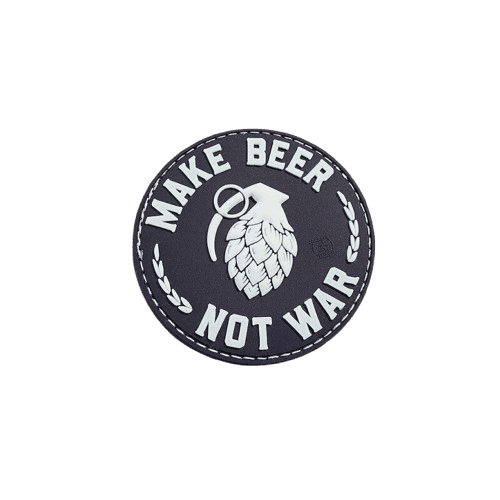Make Beer, Not War Patch gid JTG 3D Rubber Patch