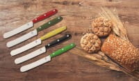 Buckelsmesser / Brötchenmesser olive grün