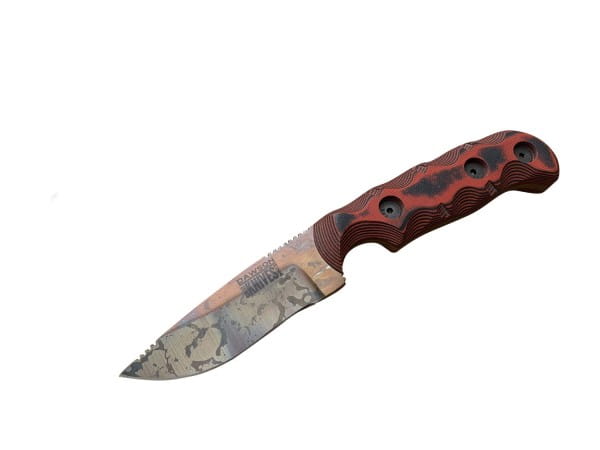 Deep Notch Skinner Copper Finish, red/black