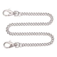 Stabile Gliederkette mit 2 Karabinerhaken 40 cm