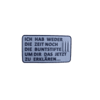 JTG Buntstifte Patch, steingrau-oliv-black / JTG 3D Rubber Patch