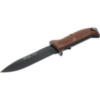 P38 Knife schwarz/braun