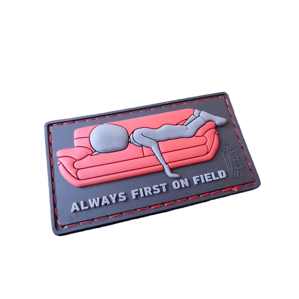ALWAYS FIRST ON COUCH Patch subbed blackops JTG 3D Rubber Patch