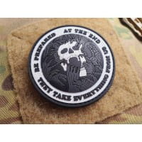 AT THE END Patch, special edition / 3D Rubber Patch